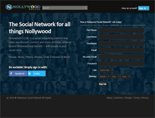 Tablet Screenshot of nollywoodsocial.com